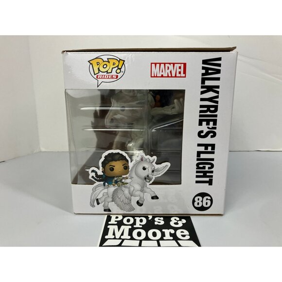 Funko Pop! Avengers Endgame: Valkyrie’s Flight 86 Vaulted Deluxe Vinyl Figure - Picture 3 of 15